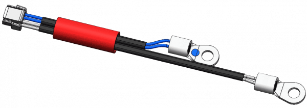 Custom assembly with two temperature sensors